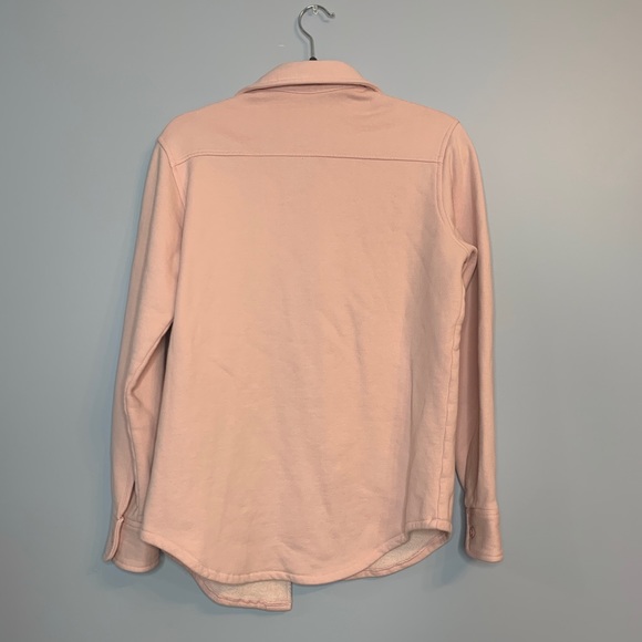 TNA Cozy Fleece Boyfriend Shirt Jacket - Picture 2 of 3